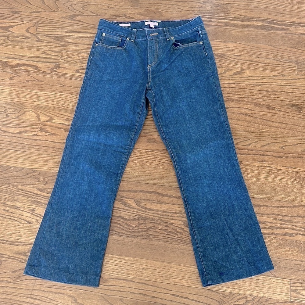 Lilly Pulitzer Main Line Fit Straight/Boot Cut Jeans size 6
